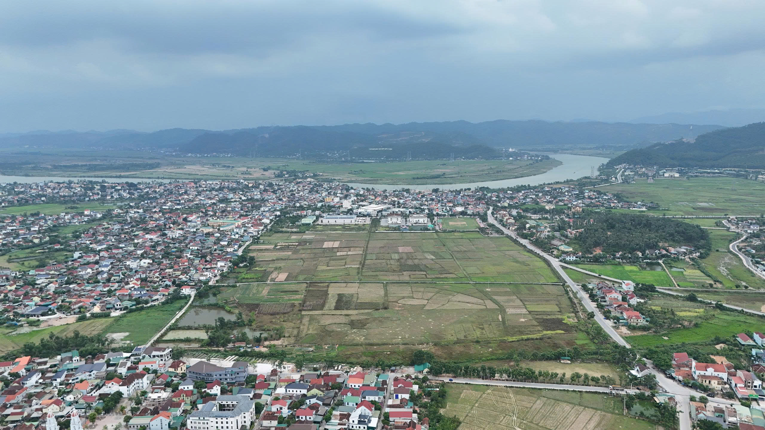 Toàn cảnh khu đô thị Park City Nam Đàn trên trục Quốc lộ 15