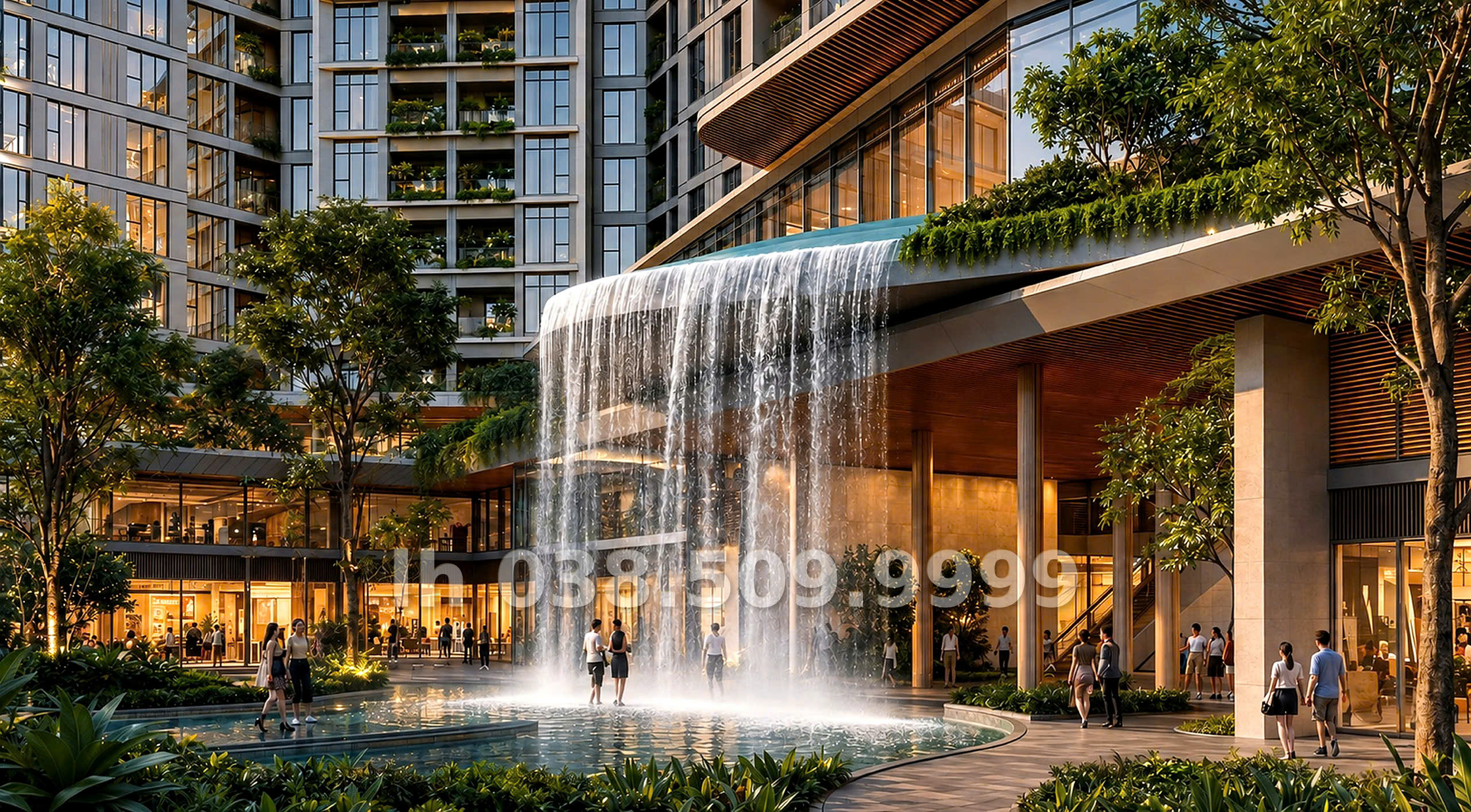 Cảnh quan, tiện ích nội khu dự án Sun Group Vinh