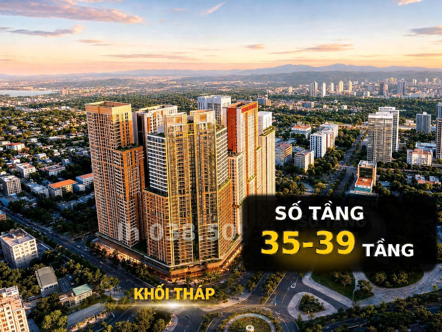 Phối cảnh tổng thể dự án Sun Group Trường Vinh TP Vinh Nghệ An