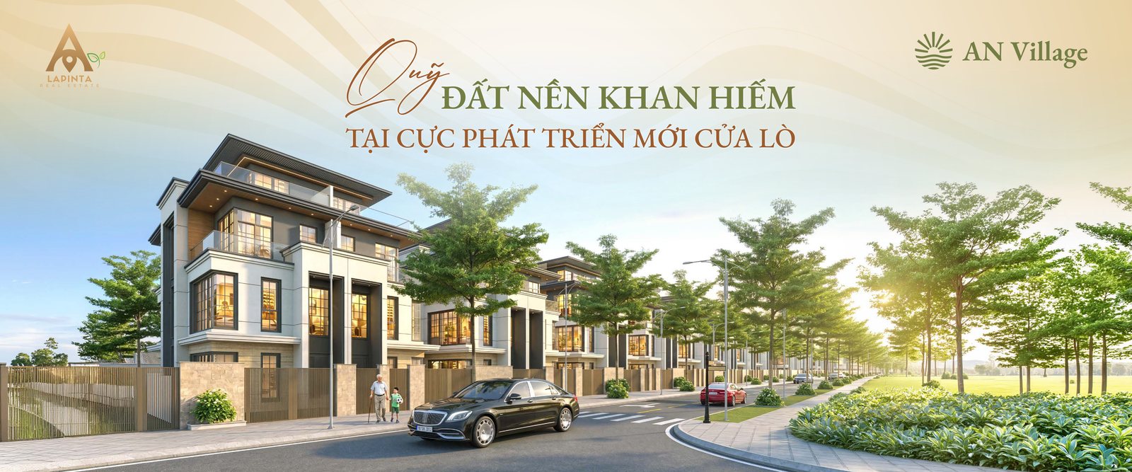 Nhà phố biệt thự liền kề và shophouse dự án AN Village La Pinta Cửa Lò