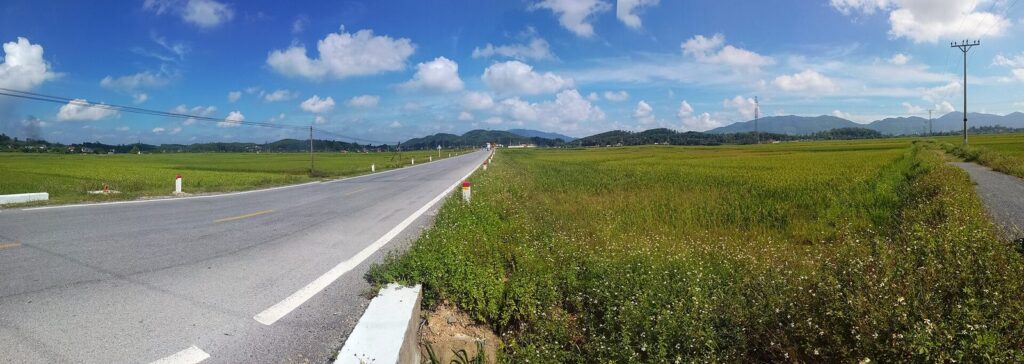 Quốc lộ 46 qua vùng Nam Đàn, Nghệ An